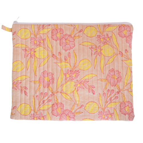 Floral Quilted iPad Cover