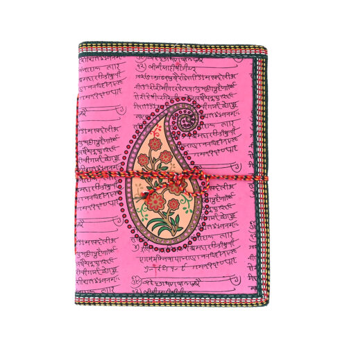 Pink Paisley Handmade Diary